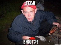 теба ежот?!