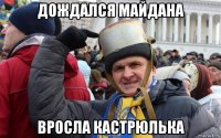 дождался майдана вросла кастрюлька