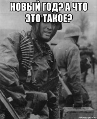новый год? а что это такое? 