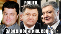 рошен завод, политика, свинья