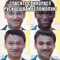 спасите свинорасу русиш швай беложопую 