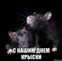  с нашим днем крыски