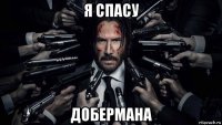 я спасу добермана