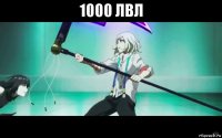 1000 лвл 