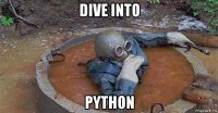 dive into python