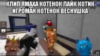 клип ямаха котенок лайк котик игроман котенок веснушка 