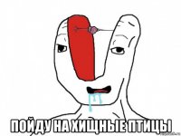  пойду на хищные птицы