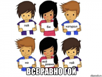  все равно гой