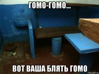 гомо-гомо... вот ваша блять гомо