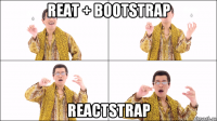 reat + bootstrap reactstrap