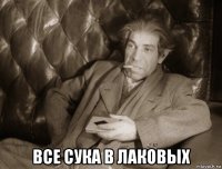  все сука в лаковых