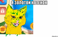 я золотой котенок 