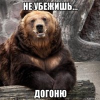 не убежишь... догоню