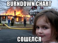 burndown chart сошелся