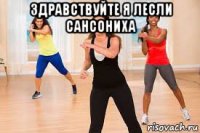 здравствуйте я лесли сансониха 