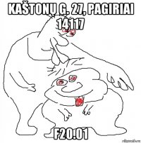 kaštonų g. 27, pagiriai 14117 f20.01