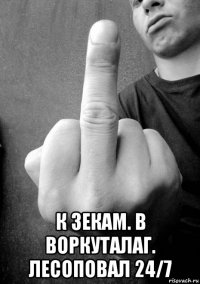  к зекам. в воркуталаг. лесоповал 24/7