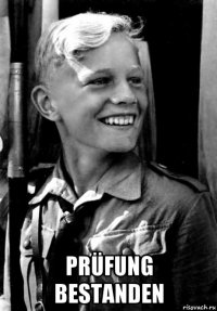  prüfung bestanden