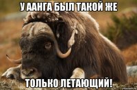 у аанга был такой же только летающий!