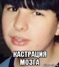  кастрация мозга
