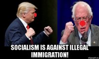  socialism is against illegal immigration!