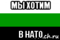 мы хотим в нато