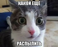 какой еще распылить
