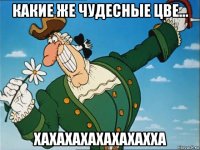какие же чудесные цве... хахахахахахахахха