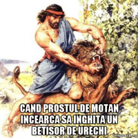  cand prostul de motan incearca sa inghita un betisor de urechi