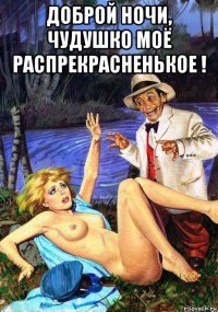 доброй ночи, чудушко моё распрекрасненькое ! 