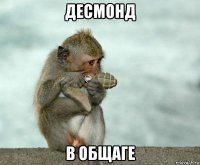 десмонд в общаге