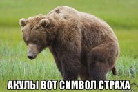  акулы вот символ страха