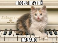 игорь крутой начало