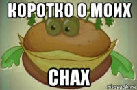 коротко о моих снах