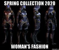 spring collection 2020 woman's fashion
