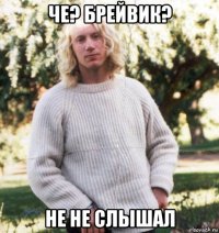 че? брейвик? не не слышал