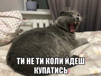  ти не ти коли йдеш купатись