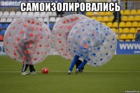 самоизолировались 