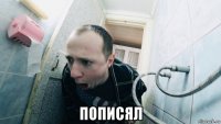  пописял