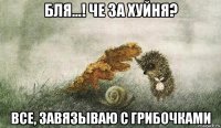 бля...! че за хуйня? все, завязываю с грибочками