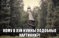  кому в хуй нужны подобные картинки?!