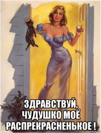  здравствуй, чудушко моё распрекрасненькое !