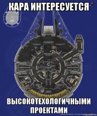 кара интересуется высокотехологичными проектами