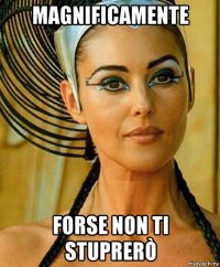 magnificamente forse non ti stuprerò