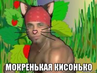  мокренькая кисонько