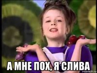  а мне пох, я слива