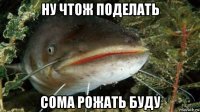 ну чтож поделать сома рожать буду