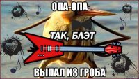 опа-опа выпал из гроба