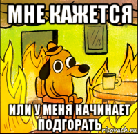 мне кажется или у меня начинает подгорать