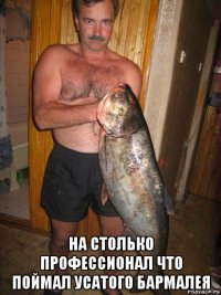  на столько профессионал что поймал усатого бармалея